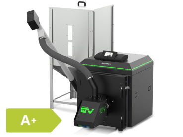 Pelletkessel KOSTRZEWA Mini Bio Luxury B 12 kW BAFA förderfähig
